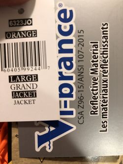 Class 3 Reflective rain jacket