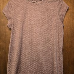 Patagonia Purple w/print short sleeve short, size S