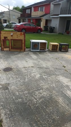 DOG/CAT/PET HOUSES FOR SALE. ALL SIZES.