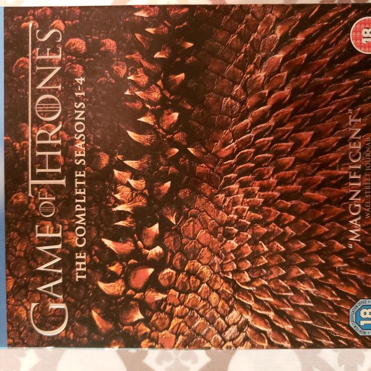 Game Of Thrones, The Complete Seasons 1 Through 4 In Blu-ray Discs