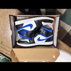 Jordan 1 Mid (Racer blue)