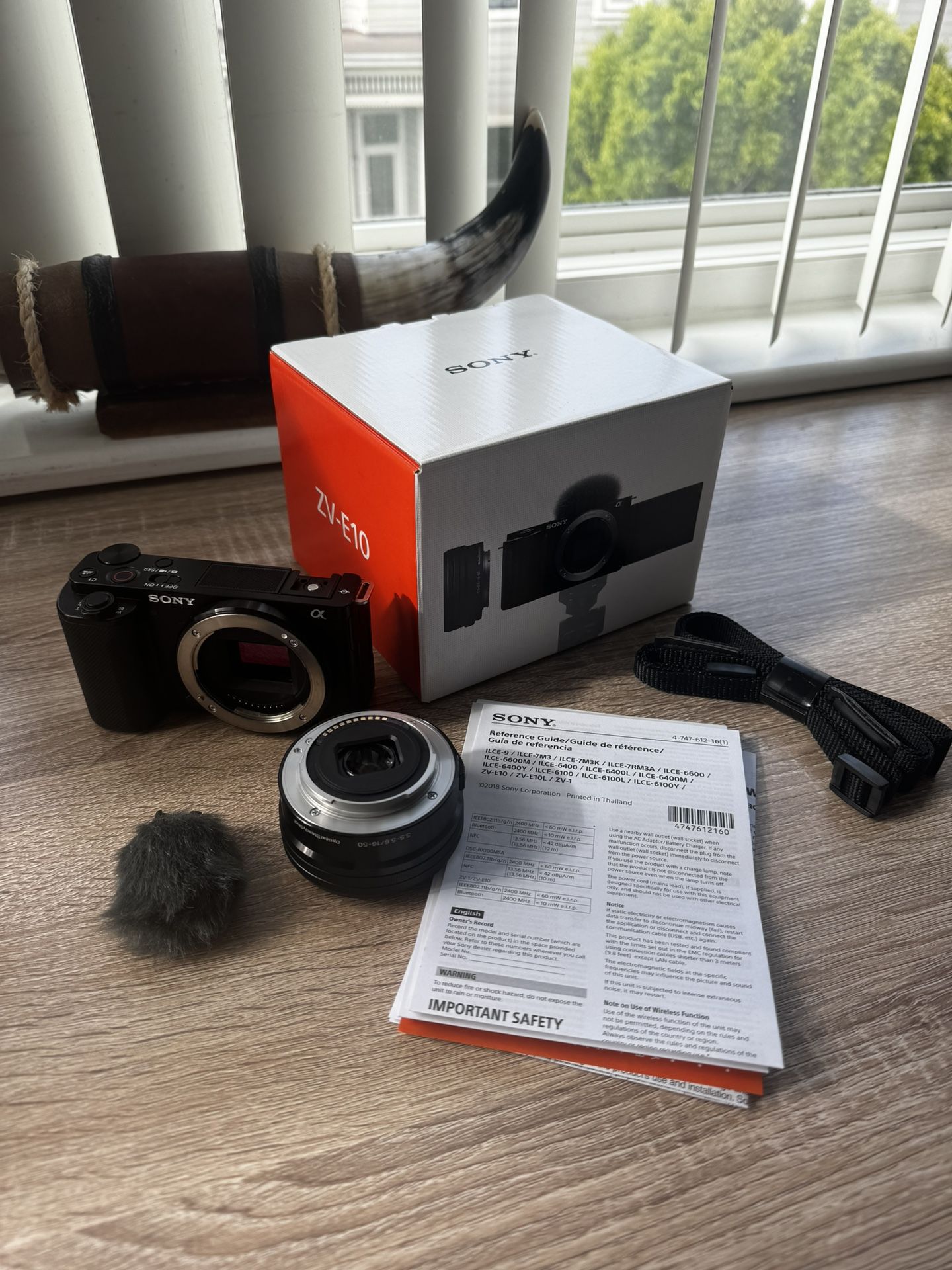 Sony ZV-E10 + 16-50mm f3.5-5.6 OSS