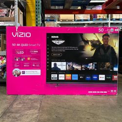 Vizio 50” 4K QLED Smart TV Brand New In Box