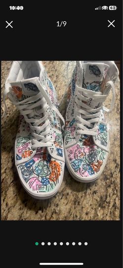 11.5 Vans Star Wars Sk8-Hi LX Star Wars High Top Sneakers