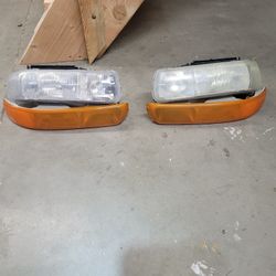 2002 Chevy Silverado Headlights 