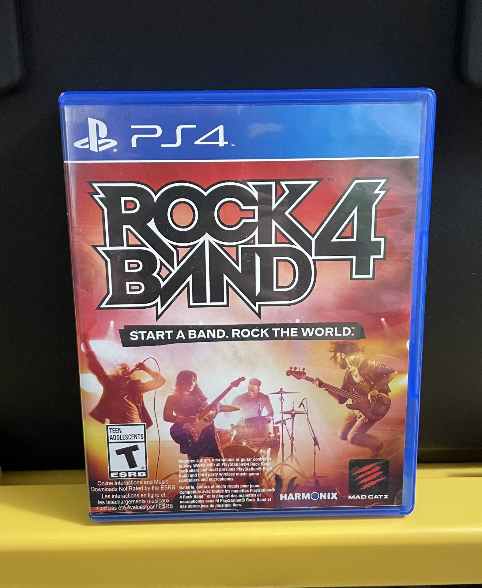 Rockband 4 for PlayStation Four video game console system Complete Rock Band PS4 Music