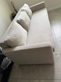 Sillón Sofá Cama Queen cajonera Cobertor Sábanas