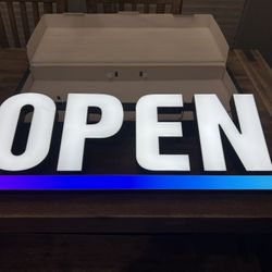 Open Sign 12x30 