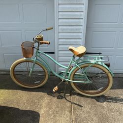 Huffy 26" Deluxe Cruiser Bike Seafoam Model 56753