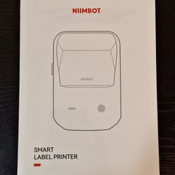 NIIMBOT B1 PORTABLE THERMAL SMART LABEL PRINTER - SPACE BLUE [BRAND NEW, SEALED]