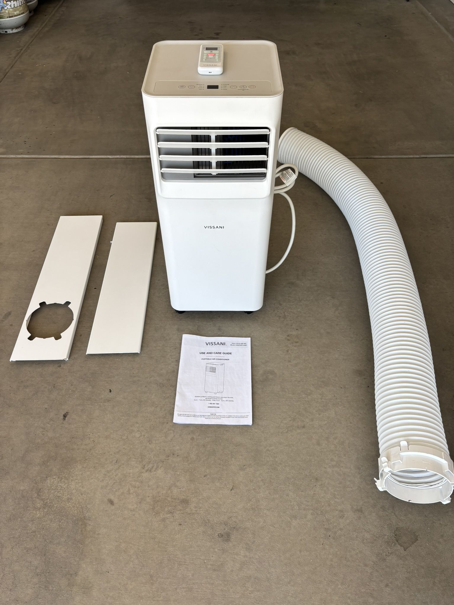 Vissani 5,000 BTU 115-Volt 3-in-1 Portable Air Conditioner Unit