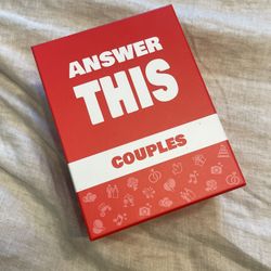 Answer This Couples Game 