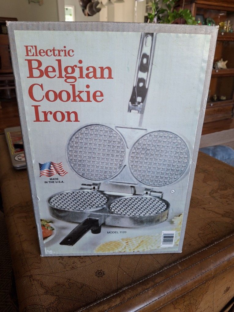 Electric Belgian Cookie Iron