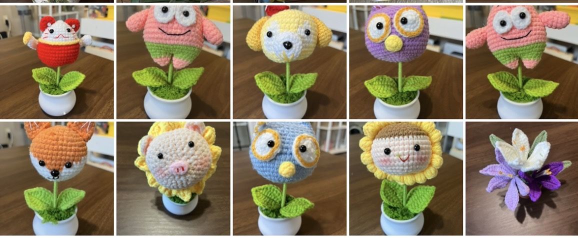Handmade Animal Characters 