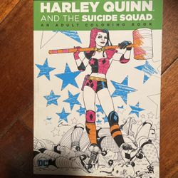 DC HARLEY  QUINN & The Suicide Squad  Coloring  Book