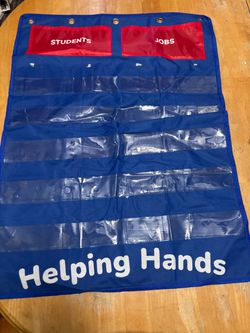 Classroom Helper / Job Pocket chart