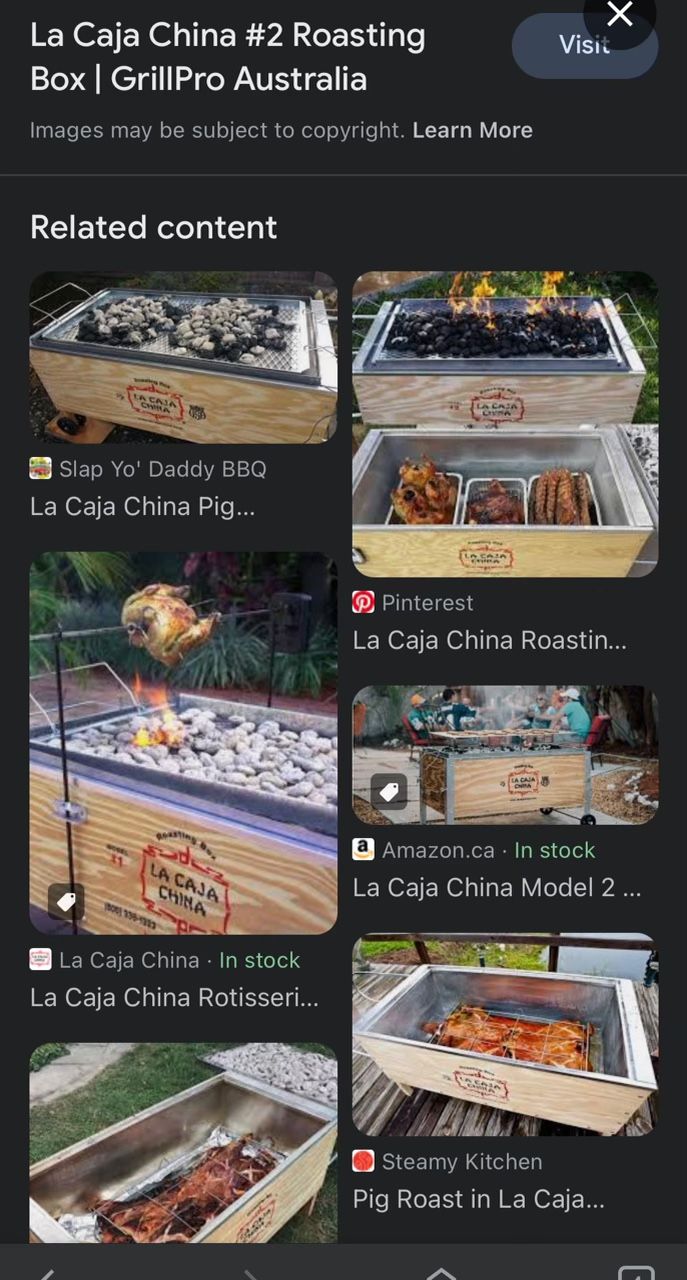 La Caja China Model 2 (100 lbs Cuban Pig Roaster/Roasting Box/ BBQ grill/Roaster/Rotisserie for Outdoor Barbecue