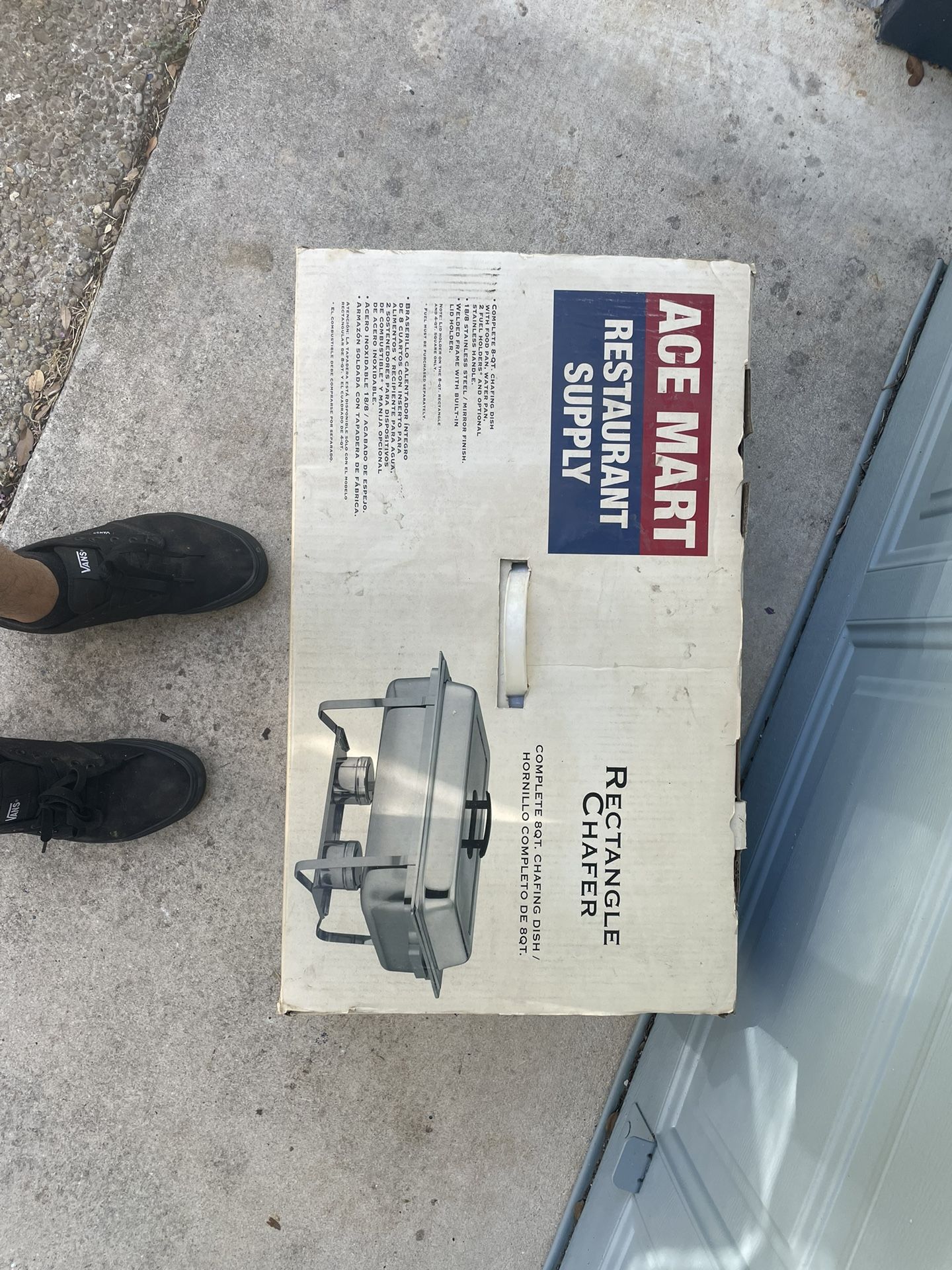 Rectangular 8qt Chaffer