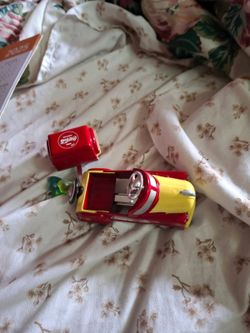 Coca-cola Car 1950s With Cooler