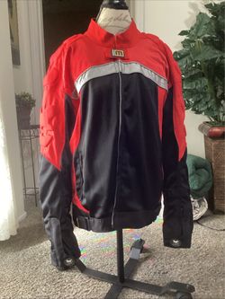MOTOBOSS AIRSPEED4 Padded Armor Motorcycle Jacket Size 3XL$60