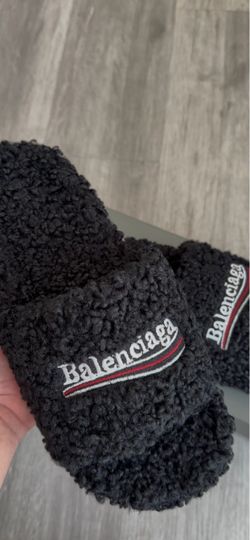 Black Size 8 Balenciaga slides