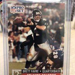 1991 Brett Favre Pro Set Rookie 