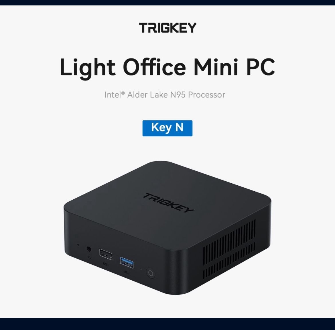 Trigkey mini PC Intel N95 Processor 16/500