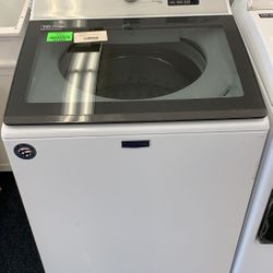 MAYTAG MVWKW 28 in. 4.8 cu. ft. White Top Load Washing 4B