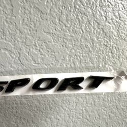 honda civic sport emblem