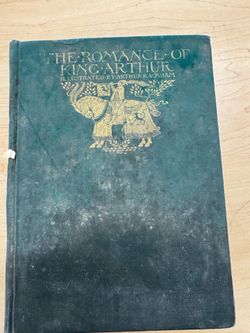 1917 The Romance of King Arthur - First Edition - Arthur Rackham - Reading Copy