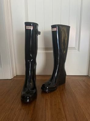 Hunter Boots With Heel