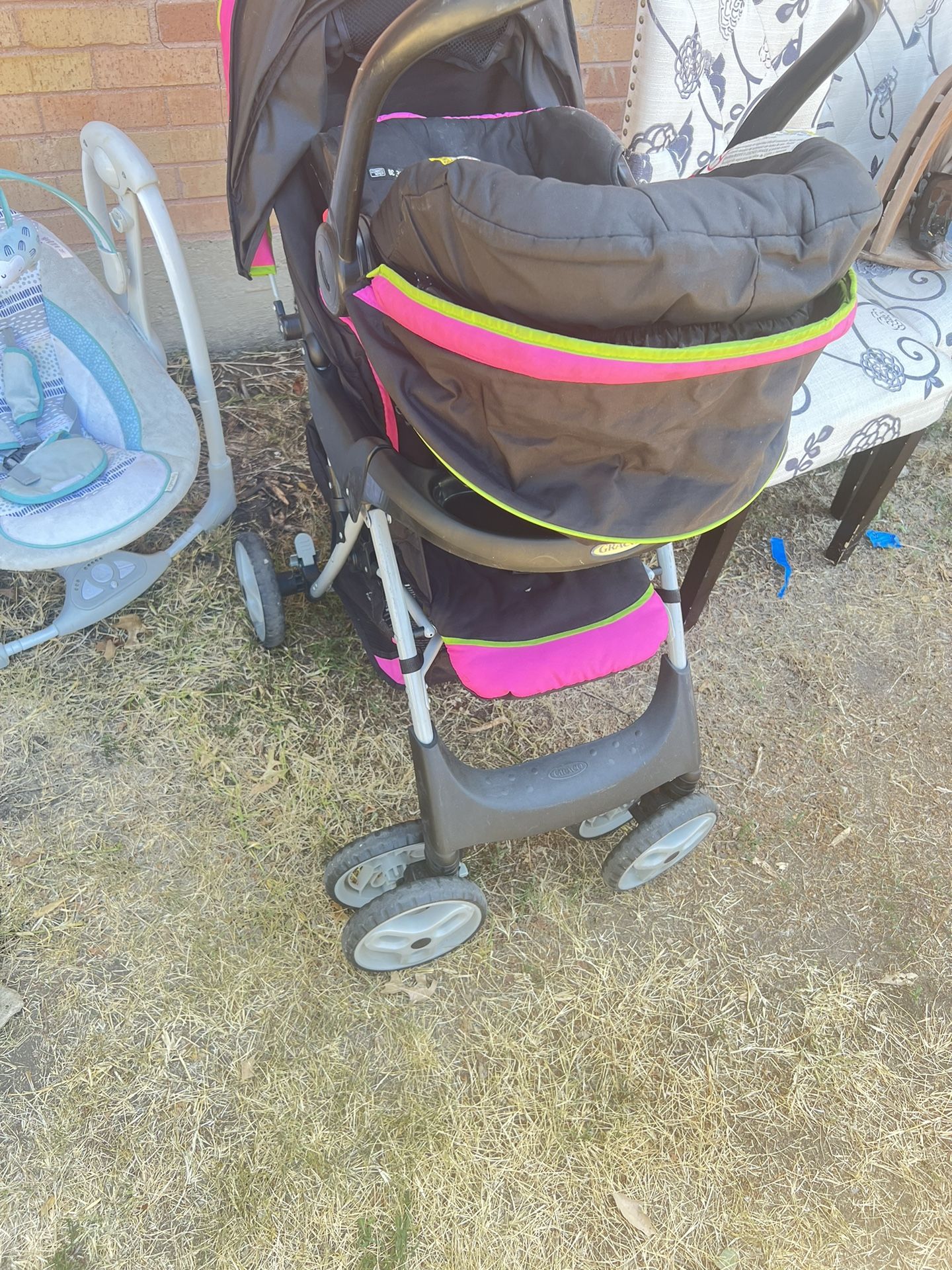 Carriola Y Porta Bebe