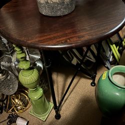 Solid wood Side table