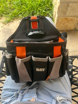 Klein tool pouches (2 styles) like new
