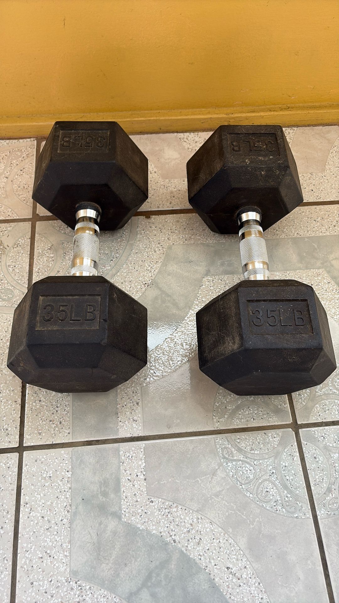 Dumbbells 35 lbs
