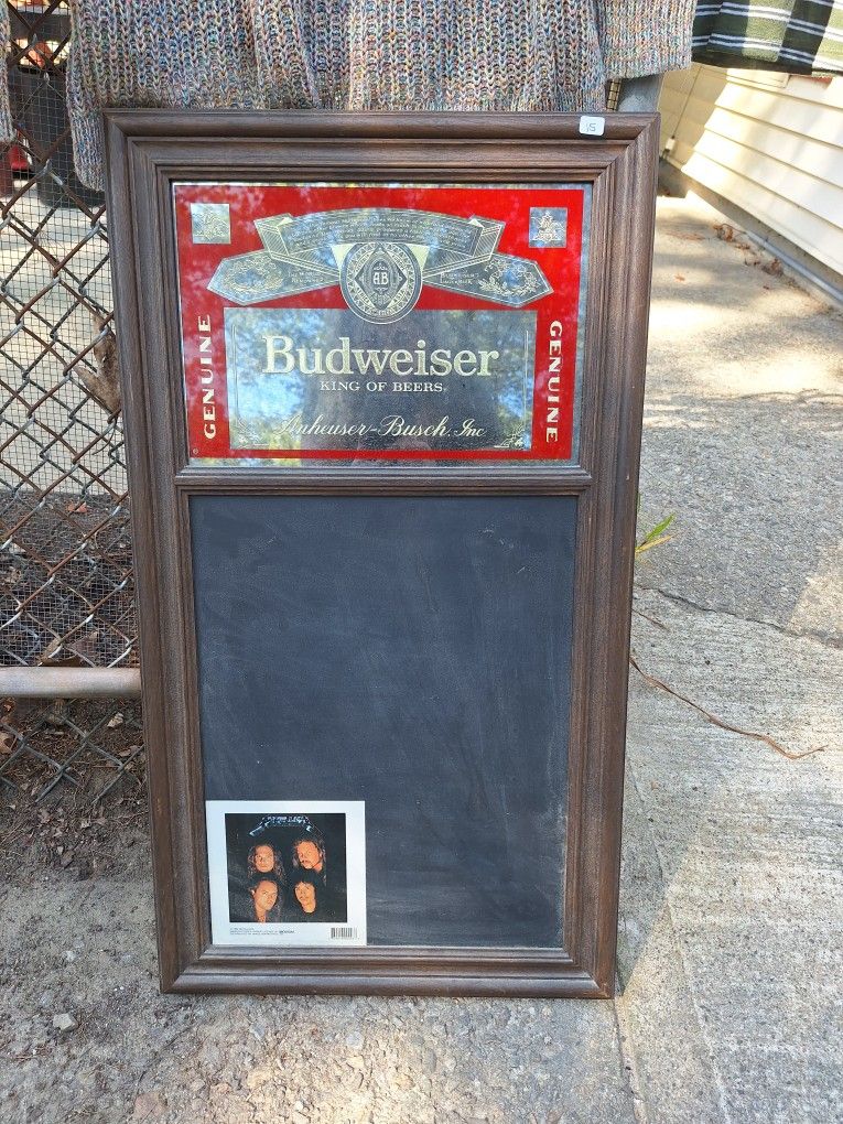 Budweiser Chalkboard