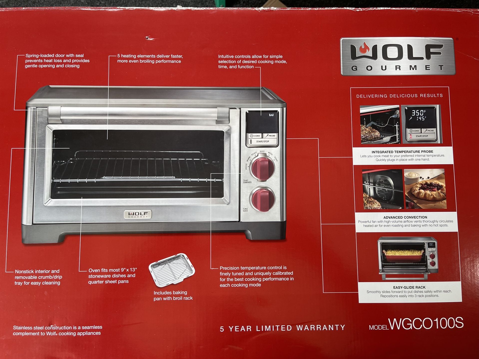 Wolf Gourmet  COUNTERTOP Oven