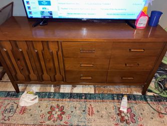 Mid Century Walnut and Rosewood and dresser