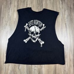 Anti-Mortem Cutoff Sleeveless Band Shirt