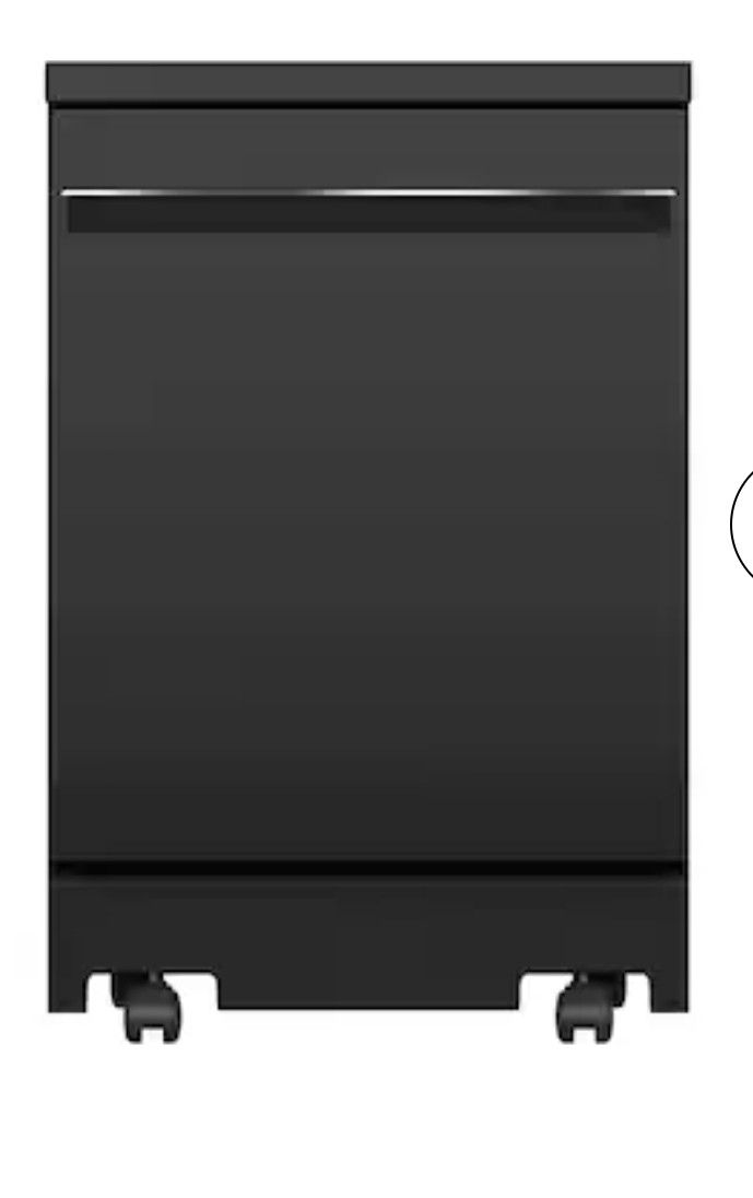 GE 23.625-in Portable Freestanding dishwasher ( Black ) 12 Place Settings with Condensation Dry , 54-Decibel Standard Sound Level
Mode. Reg Price $799