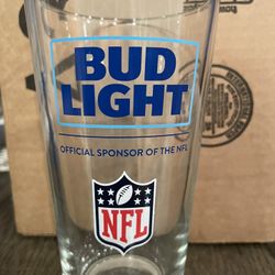 Bud Light Beer Glasses