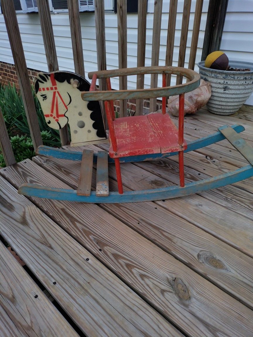 Antique Rocking Horse