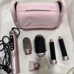 MESCOMB 5-in-1 hot air brush. Cepillo de aire caliente 5 en 1