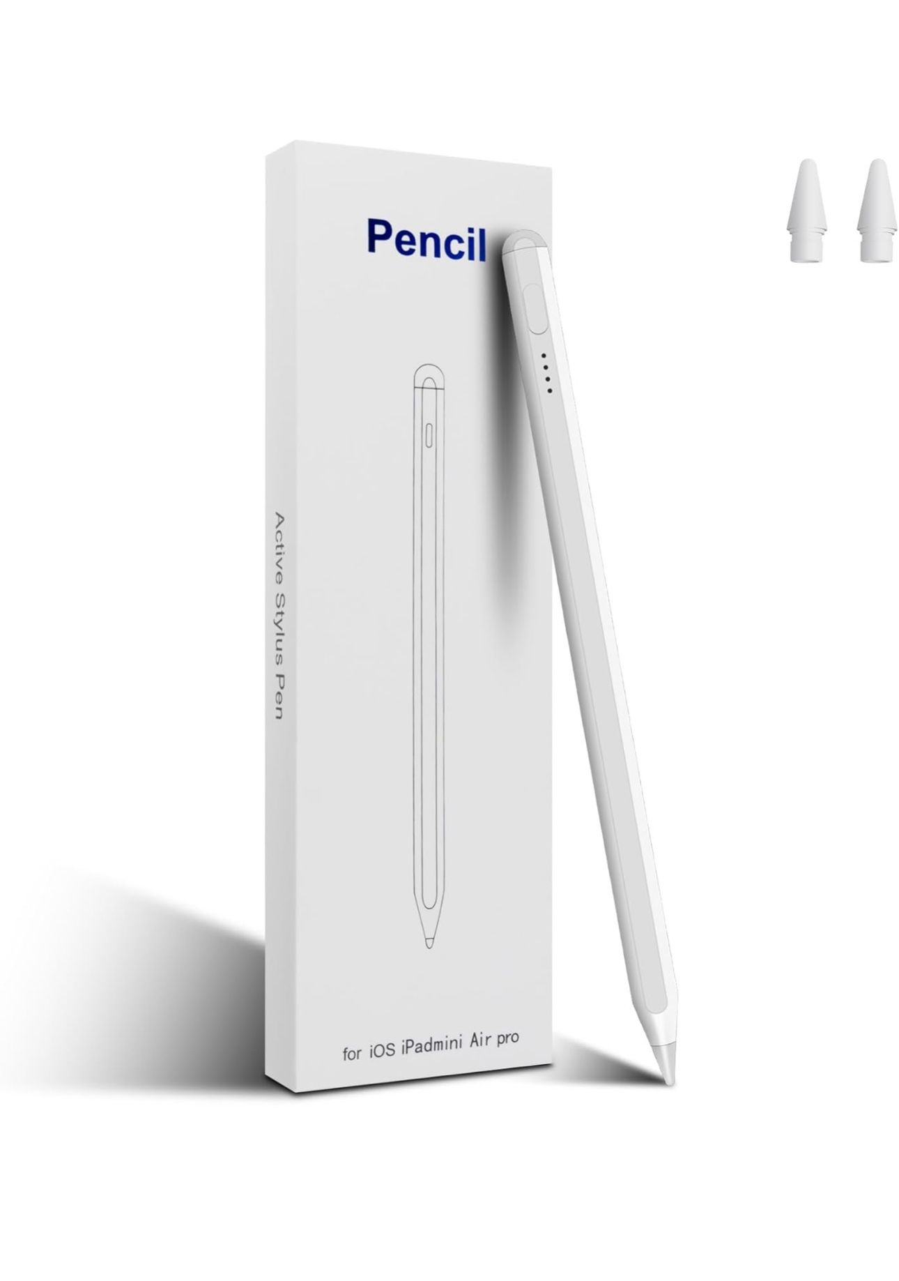 BRAND NEW Stylus Pen Compatible with iPad 10th&9th Generation,2018-2024 Apple iPad Pro 11"/12.9"/M4, iPad Air 3/4/5/M2, iPad 6-10, iPad Mini 5/6