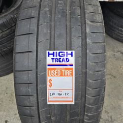 (1) 285 40 22 Pirelli Tire 