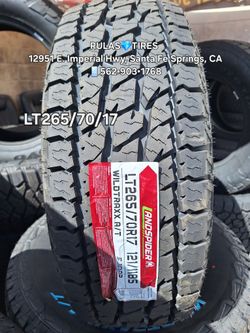 LT 265/70/17 LANDSPIDER WILDTRAXX 🚩Affordable New Tires – Installed Same day🚩