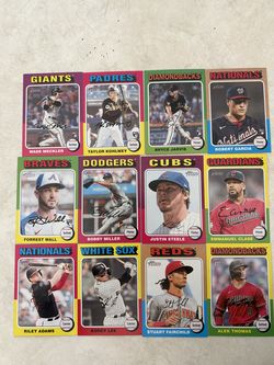 TOPPS MLB HERITAGE 2024 TRADING CARD LOT