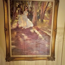 Framed 40x30 Original Neil Boyle Oil Painting On Canvas