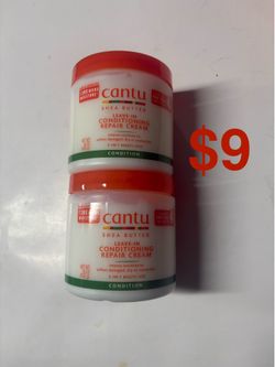 Cantu Leave in Conditioning Cream Set
