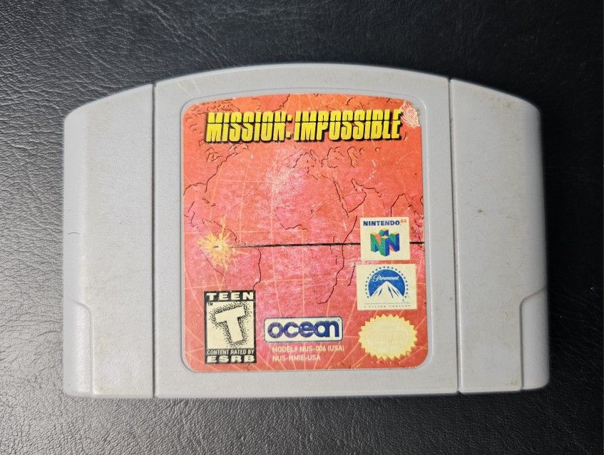Mission Impossible (Nintendo 64, 1998) N64 Cartridge Authentic